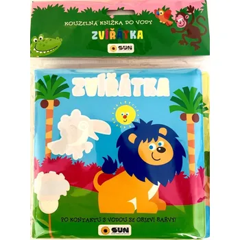 První čtění Zvířátka - Kouzelná knížka do vody