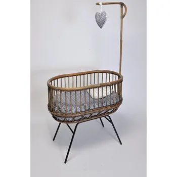 Dětská postýlka Ratanová dětská postýlka | RYCHLÉ DODÁNÍ