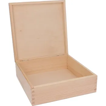 Dřevěná krabička 22x22cm Dřevěná krabička 22x22cm