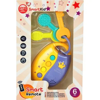 Hračka pro nejmenší KLÍČEK dálkové ovládání alarm auto KLÍČKY vzdělávací smart OD 6M+
