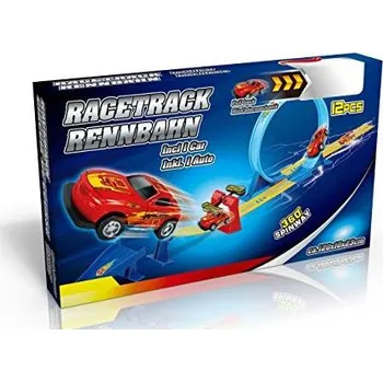 autodráha befree Eddy Toys závodní dráha s lopingem a autíčkem, set 12ks