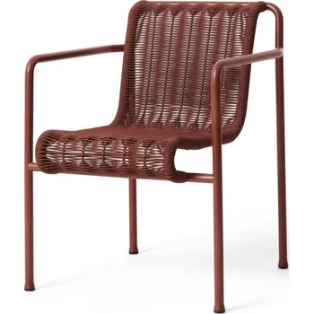 HAY Židle Palissade Cord Dining Armchair, iron red