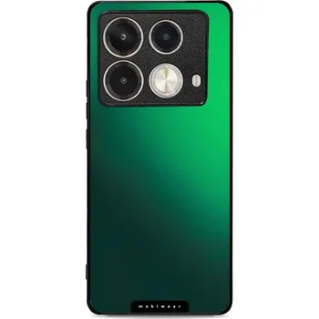 Pouzdro na mobilní telefon Lesklý kryt Mobiwear Glossy - Infinix Note 40 Pro - G061G Zelený odstín (Prémiové lesklé pouzdro, obal, kryt Mobiwear Glossy na mobil Infinix Note 40 Pro - G061G Zelený odstín, materiál Plast + TPU silikon - krytí po všech stranách, neošoupatelný potisk,)