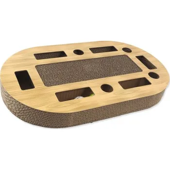 Příslušenství pro odpočívadlo a škrabadlo Škrabadlo Magic Cat Interactive ovál 1 kartonové + CashBack 22 Kč