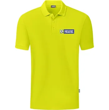 Pánské tričko JAKO Triko s límečkem ORGANIC CZECH SPORT TRAVEL vel. 42, citro