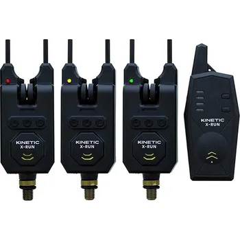 Signalizátor záběru KINETIC - Sada hlásičů X-Run Bite Alarm Set 2+1
