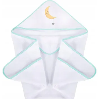 Deka Albero MIO s kapucí 100 x 100 cm bílá