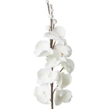 umělá květina ArtFir Umělý květ FLORE 717 | bílá 10 x 87 cm