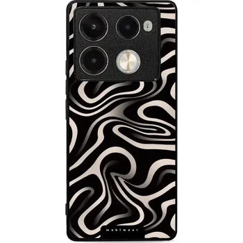 Pouzdro na mobilní telefon Lesklý kryt Mobiwear Glossy - Infinix Note 40 Pro Plus - GA63G Vlnky a linky (Prémiové lesklé pouzdro, obal, kryt Mobiwear Glossy na mobil Infinix Note 40 Pro Plus - GA63G Vlnky a linky, materiál Plast + TPU silikon - krytí po všech stranách, neošoupateln