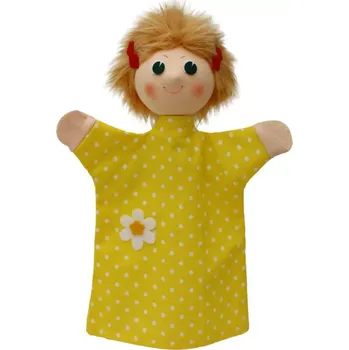 maňásek Maňásek na ruku - Holka od MÚ Brno (28 cm)