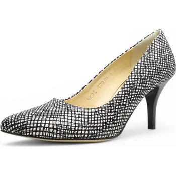 Dámské lodičky DÁMSKÉ LODIČKY ACORD 5675 930 ČERNOBÍLÁ Barva: ČERNOBÍLÁ, Velikost: 37