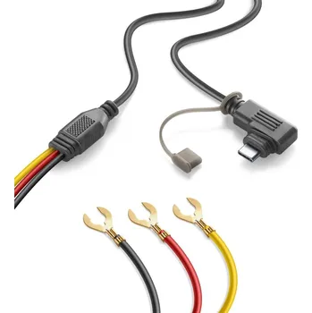 GPS navigace Napájecí kabel pro Interphone Ridesync, USB-C / baterie