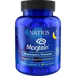 NATIOS Magtein, Magnesium L-threonate, (hořčík, paměť, soustředění, psychika) 90 veganských kapslí