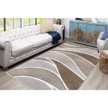 Koberec SINTELON Kusový koberec VEGAS HOME 01/EOE BARVA: Béžová, ROZMĚR: 080x150 cm