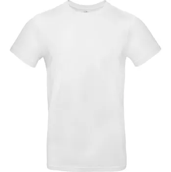 B&C Pánské bavlněné tričko vyšší gramáže #E190 Barva: Bílá, Velikost: XL