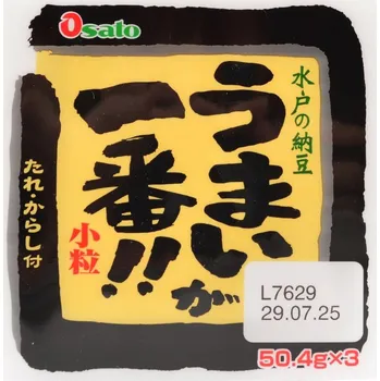 Hotové jídlo Osato Natto sójový pokrm 3 porce, 151,2 g