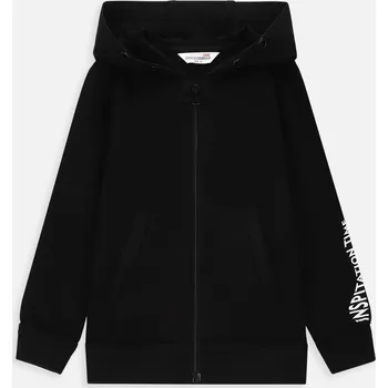 Dívčí mikina Dívčí Mikina 110 Černá Dívčí Rozepínací Mikina Coccodrillo WC4