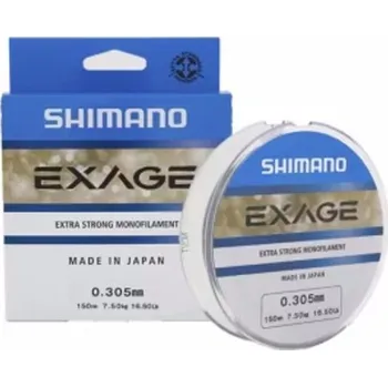 Shimano Vlasec Line Exage Steel grey 1000m - 0.255mm 5.5kg