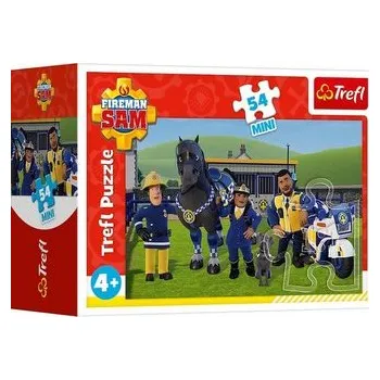 Puzzle Puzzle 54 Mini Strażak Sam w gotowości 1 TREFL