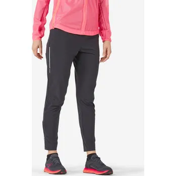 Dámské legíny KIPRUN Dámské běžecké kalhoty Kiprun Light černé M ČERNÁ