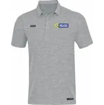 JAKO PREMIUM triko s límečkem Czech Sport Travel vel. L, šedá