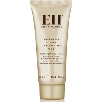 Pleťový krém Gel na obličej Emma Hardie Moringa Light Čisticí Gel 15 ml