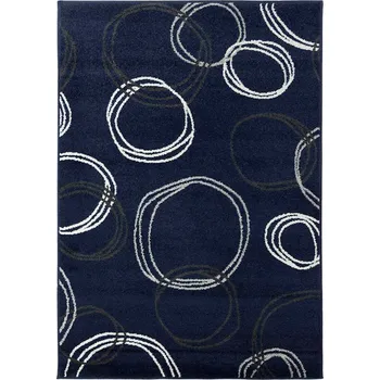 Koberec Oriental Weavers Lotto 290/HY4B modrý 67 x 120 cm