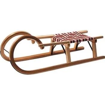 Dřevěné sáně, jasan, 100 cm