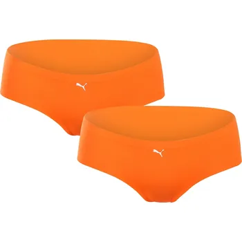 Kalhotky 2PACK dámské kalhotky Puma bezešvé oranžové (100001011 020) S 100001011 020 Možnost vrácení zboží ZDARMA do 120 dnů!
