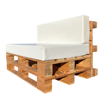 Zahradní sestava Venkovní sedáky – látka Marine Yacht, odolné a luxusní pro exteriér Barva potahu: MARINA BÉŽOVÁ, Velikost produktu: 65 x 40 x 15