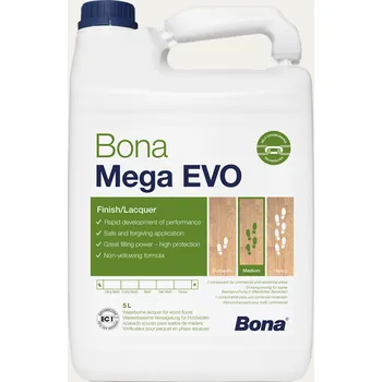 barva a nátěr na dřevo BONA Mega EVO ultra mat 5L