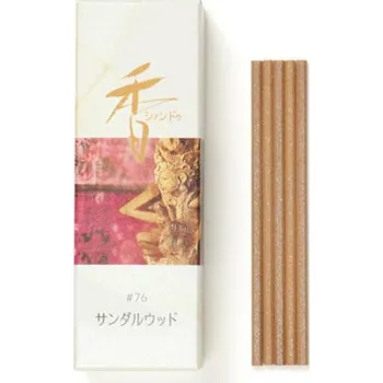 Vonná tyčinka Japonské vonné tyčinky Shoyeido Xiang Do Sandalwood - Santalové dřevo 20ks