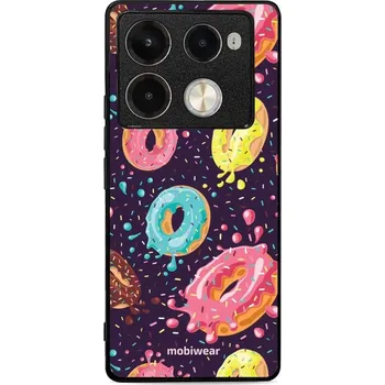 Pouzdro na mobilní telefon Lesklý kryt Mobiwear Glossy - Infinix Note 40 Pro Plus - G046G - Donutky (Prémiové lesklé pouzdro, obal, kryt Mobiwear Glossy na mobil Infinix Note 40 Pro Plus - G046G - Donutky, materiál Plast + TPU silikon - krytí po všech stranách, neošoupatelný potisk