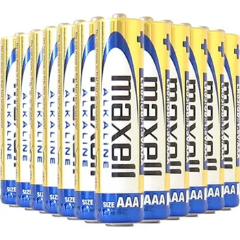 AAA alkalická baterie MAXELL Maxell 12ks