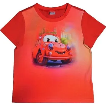 Šatoli.cz Dětské triko s autem vel.116