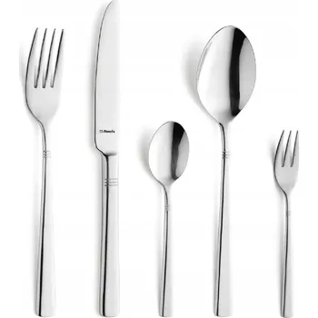 Příbor Sada příborů pro 1 osobu Amefa Palmon 5 ks, klasický styl