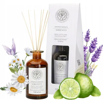 Osvěžovač vzduchu Relaxační - svěží - VŮNĚ DO DOMU TYČINKY OSVĚŽOVAČ 150 Ml - 60 DNÍ