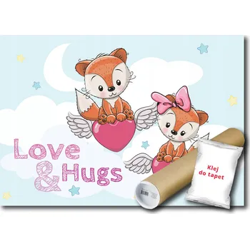 Fototapeta FOTOTAPETA DĚTSKÁ LIŠKA SRDCE FXL 208x146 F12537