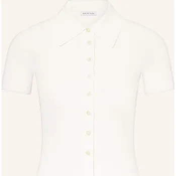 Mrs & Hugs Dámská Úpletová Halenka, bílá, 42