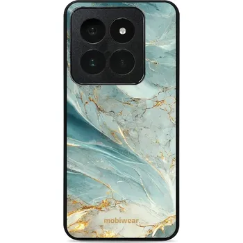 Pouzdro na mobilní telefon Lesklý kryt Mobiwear Glossy - Xiaomi 14 Pro - G022G Zelenkavý a zlatavý mramor (Prémiové lesklé pouzdro, obal, kryt Mobiwear Glossy na mobil Xiaomi 14 Pro - G022G Zelenkavý a zlatavý mramor, materiál Plast + TPU silikon - krytí po všech stranách,)
