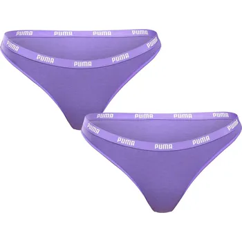 Kalhotky 2PACK dámské kalhotky Puma fialové (603031001 022) L 603031001 022 Možnost vrácení zboží ZDARMA do 120 dnů!