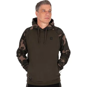 Fox International Fox mikina Khaki/Camo Pullover Premium 310 Hoodie Velikost: L (CFX440)