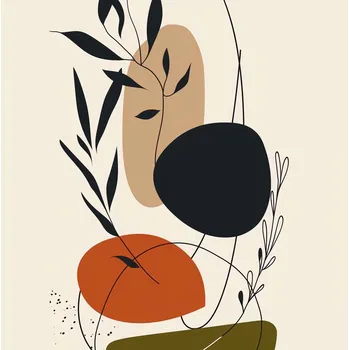 Plakát Plakát Průvod Přírody bez rámu 50 x 50 cm