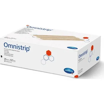 Náplast HARTMANN - RICO a.s. Omnistrip® proužky na stažení rány z NT varianta: 25 x 127 mm, 50 x 4 ks
