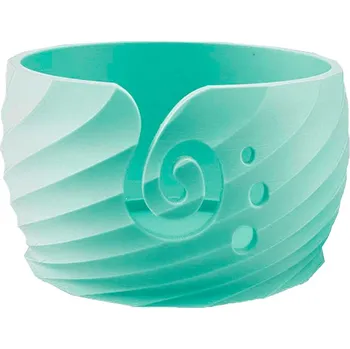 Organizér galanterie Pro Háčkování Miska na klubíčko OPTIK, M mint