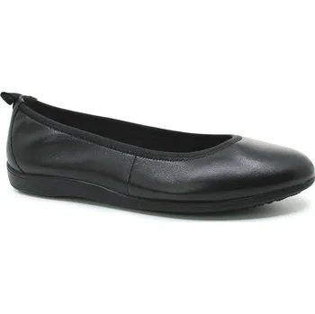 Dámské baleríny TAMARIS 22130-44 black leather, dámské baleriny vel.42