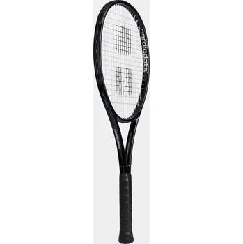 Tenisová raketa NORDICDOTS Tenisová raketa model 100 - Black Gloss GRIP 3 ČERNÁ