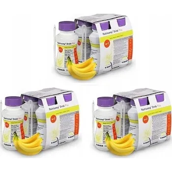 Speciální výživa Speciální výživa Braun Nutricomp Drink Plus banánová příchuť, 12 ks x 200 ml