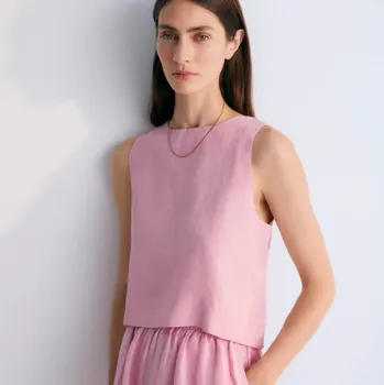 THE NEW SOCIETY Dámský top Hera - Hibiscus Velikost: L