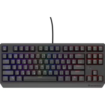 Klávesnice Herní klávesnice Genesis THOR 230/TKL/RGB/Outemu Red/Drátové USB-A/CZ-SK layout/Černá